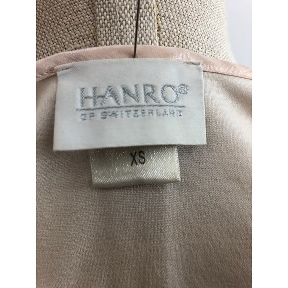 Hanro Of Switzerland Pink Cotton Sleeveless Nightgown Size XS Women's Sleepwear - Picture 8 of 9